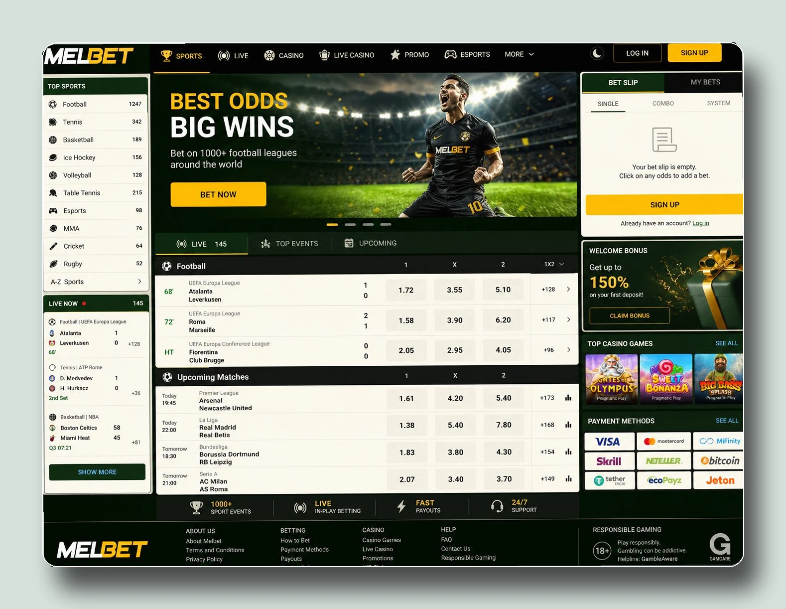 Melbet — retrait rapide casino